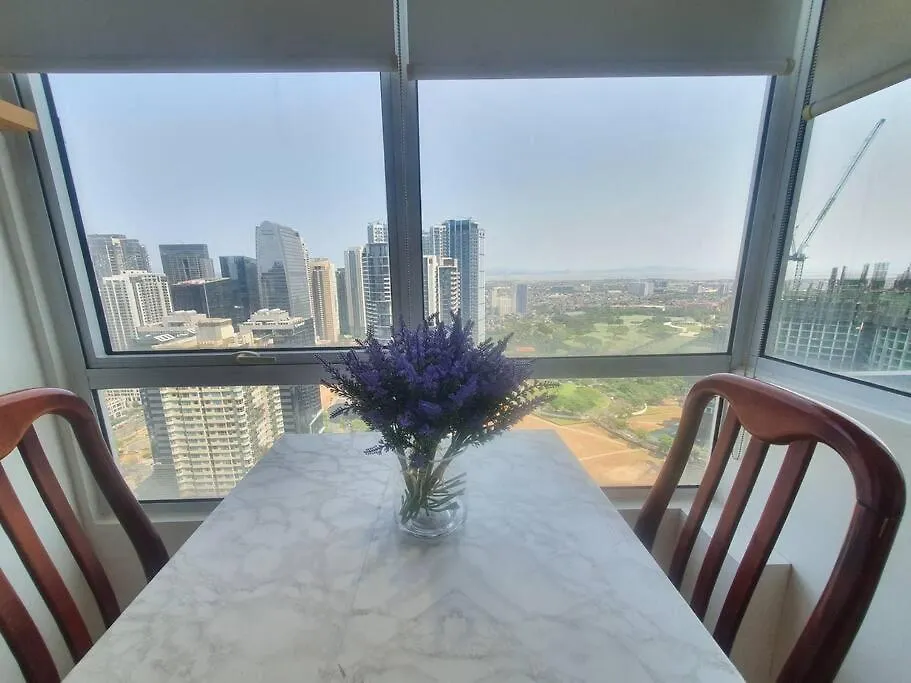 Bgc Taguig Cozy 2 Bedroom Loft, With Stunning Bgc Skyline View! Manila Apartment